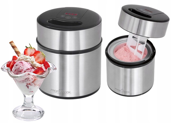 ProfiCook Maszyna do lodów PC-ICM 1140, 1800 ml, 1