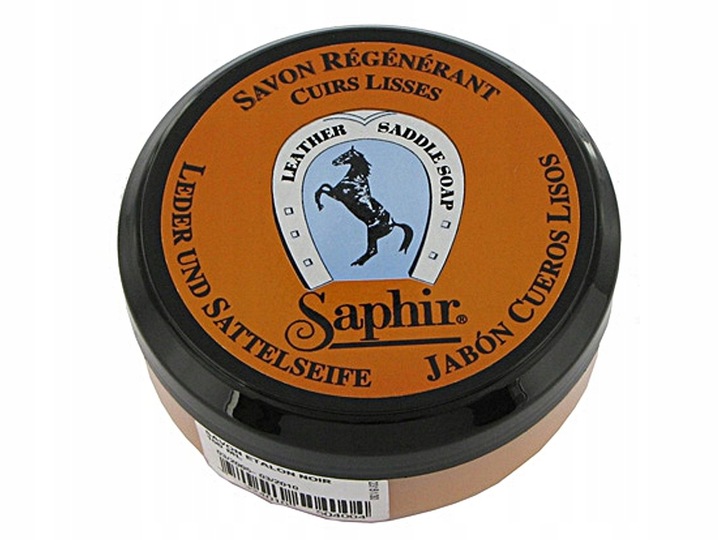 Mydło Saphir Etalon Do Czyszczenia Skór Gładkich Z Gąbką 100 Ml