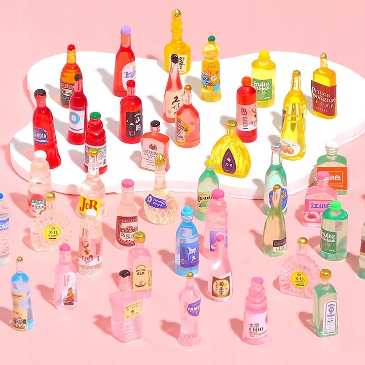 100 SZTUK MINI JEDZENIE UROCZE AKCESORIA DLA DZIECI URODZINOWYCH