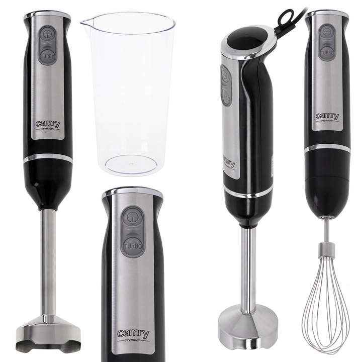 BLENDER RĘCZNY ZESTAW MIKSER MALAKSER TURBO ROBOT