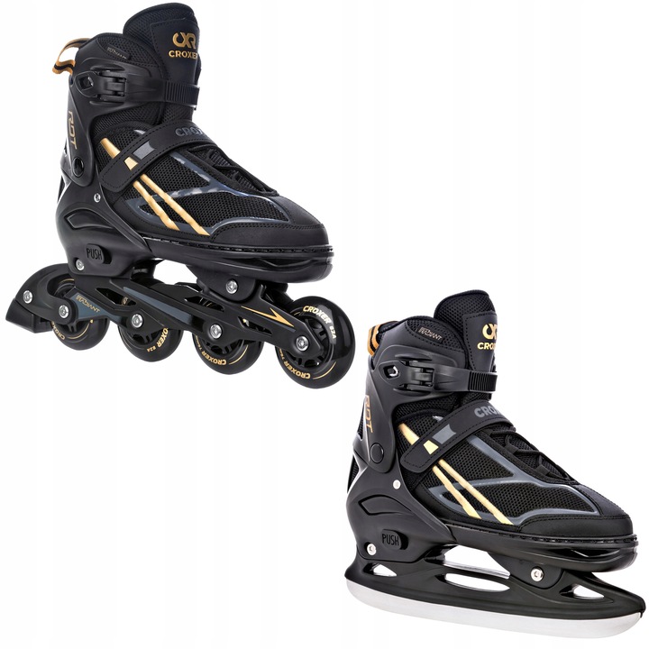 Rolki Łyżwy Regulowane 2w1 Croxer Radiant 42-45