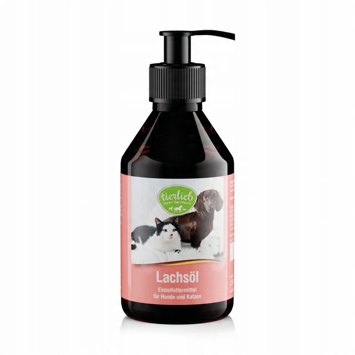 OLEJ Z ŁOSOSIA dla psów i kotów NOMAK, kwasy EPA i DHA, sierść, 250 ml