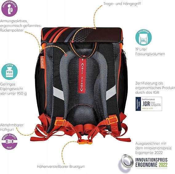 Zestaw tornister FiloLight Plus Speed herlitz