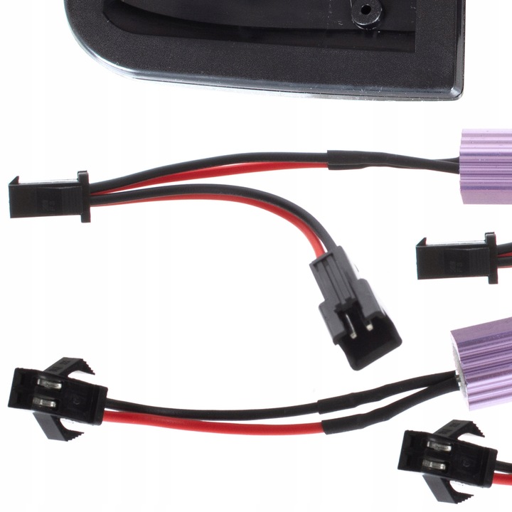 KIERUNKOWSKAZY DYNAMICZNE LED W LUSTERKO DO FIAT DUCATO 06-