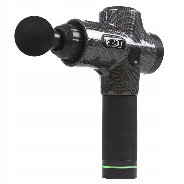 PISTOLET DO MASAŻU MASSAGE GUN+GŁOWICA PODGRZEWANA