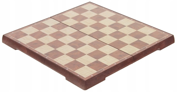 Szachy Warcaby Magnetyczne Klasyczne Duże na Magnes Gra 2w1 31x31 cm