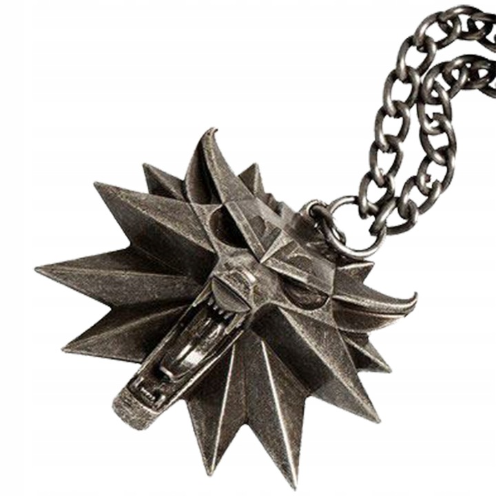 Naszyjnik Medalion Wiedźmin Witcher Dziki STAL316L