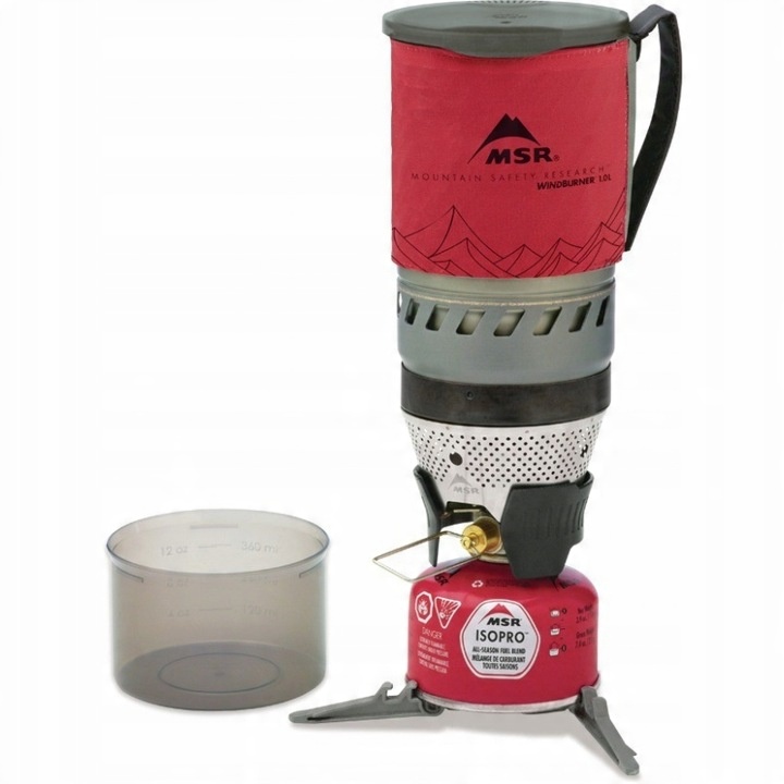 Kuchenka turystyczna MSR WindBurner Personal Stove System 1L Red