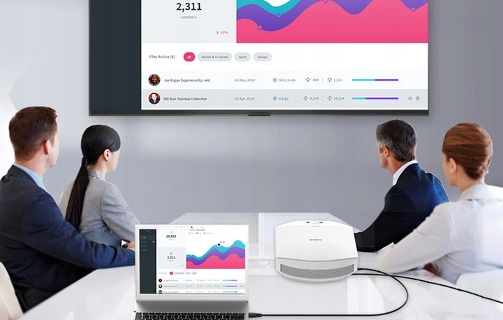 VENTION KABEL PRZEWÓD ADAPTER USB-C DISPLAYPORT DP 8K 60HZ UHD FULL HD 1.5M