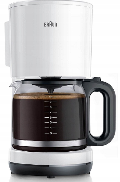 Ekspres do kawy przelewowy Braun KF1100 WH (NK)