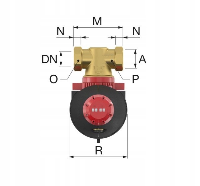 FLAMCO XSTREAM VENT-CLEAN 1F 1'' SEPARATOR - 11062