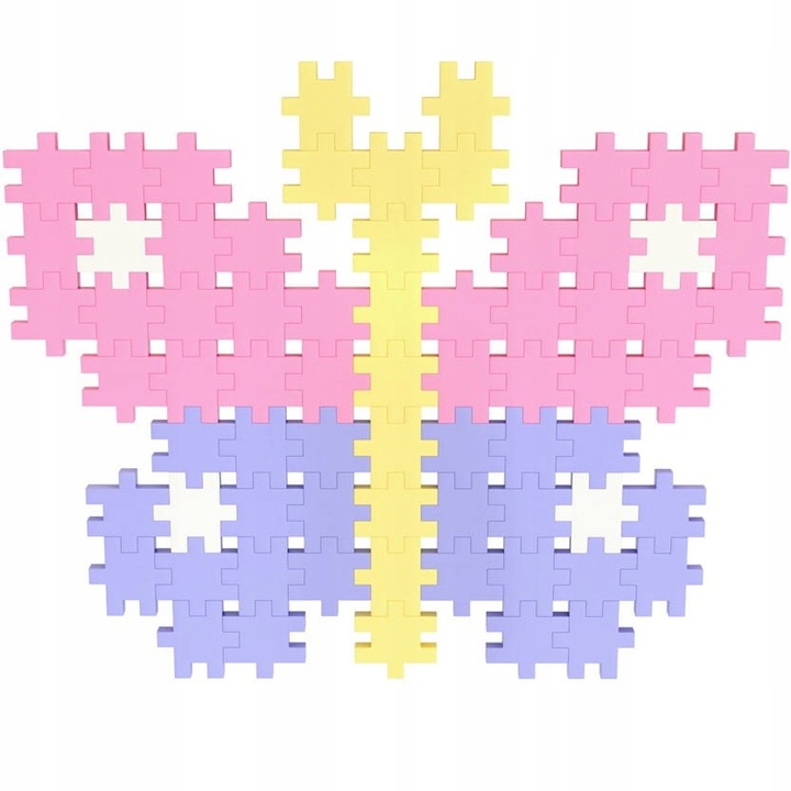 KLOCKI KONSTRUKCYJNE Dla Dzieci Wafle MELI Minis Pastel 400 elementów