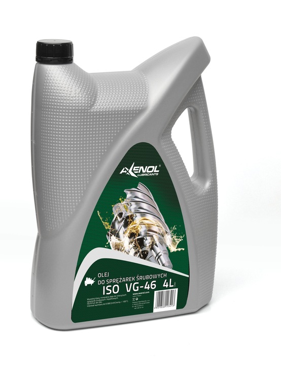 Olej do sprężarek śrubowych Axenol VG-46 4L OLEJ DO KOMPRESORA SPRĘŻARKI