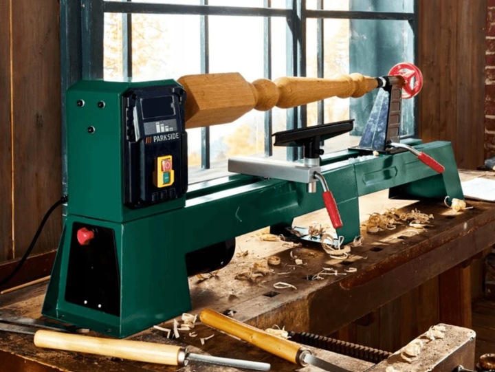 Tokarka do drewna Parkside PDB 100 B1 400 W MOCNA