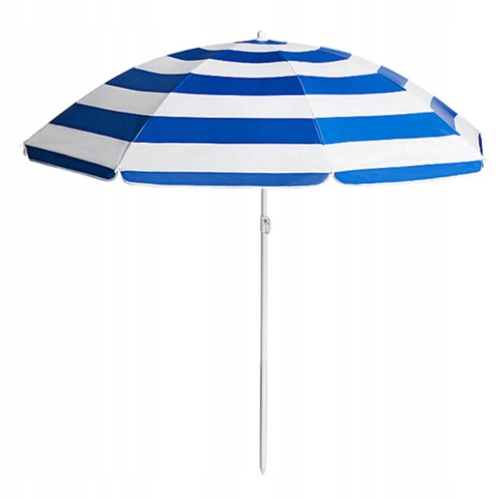 Wytrzymały STALOWY Parasol ogrodowy PLAŻOWY Kempingowy 1,5 m CAPTAIN MIKE