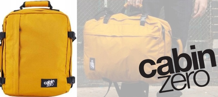 Plecak Ryanair Classic Backpack 44L black sand CabinZero