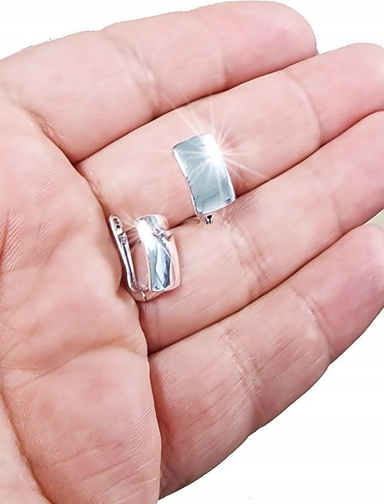 KOLCZYKI SREBRNE 925 WISZĄCE NA SZTYFCIE ANGLIKI DAMSKE NA PREZENT +GRATIS