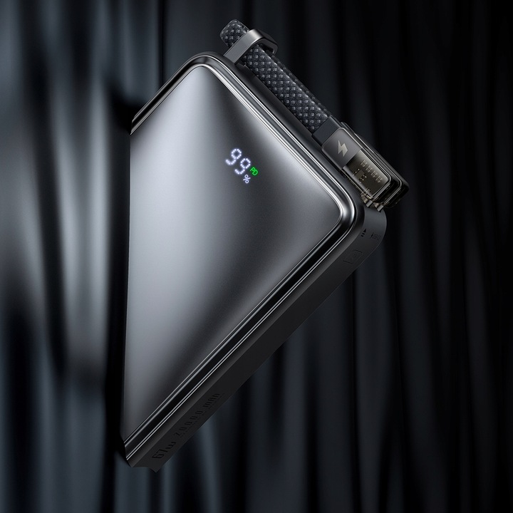 MCDODO POWERBANK 20000MAH Z WYŚWIETLACZEM 3X USB USB-C 67W + KABEL USB-C PD