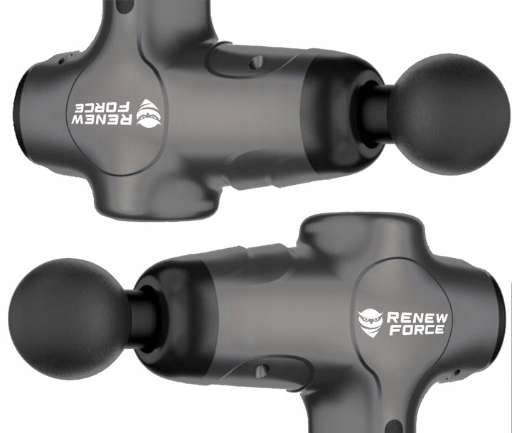 PISTOLET DO MASAŻU masażer do pleców ciała nóg karku stóp +10 KOŃCÓWEK 120W