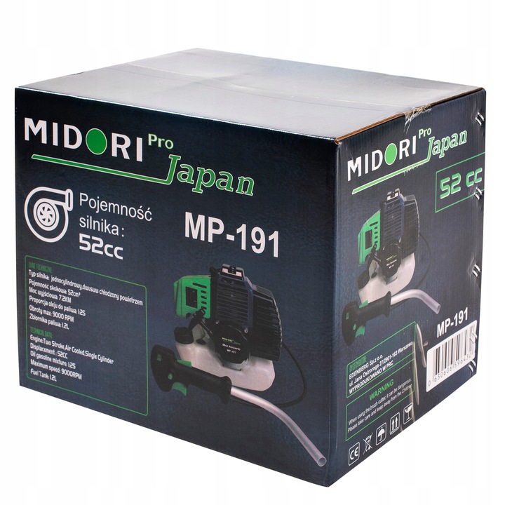 キナコモチ SILNIK DO KOSY SPALINOWEJ PODKASZARKA MIDORI DEMON NAC 7,2KM