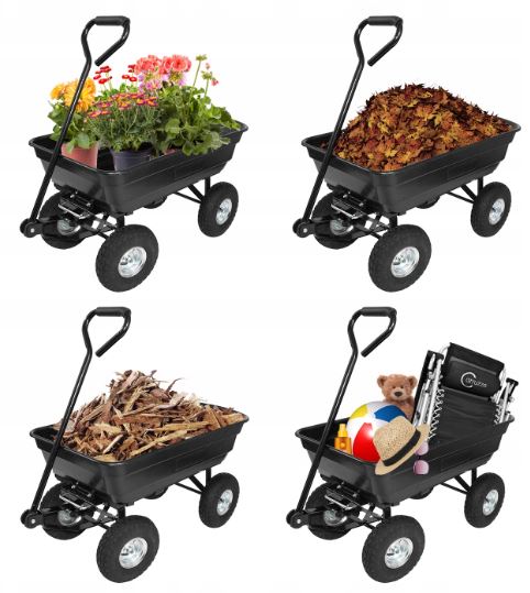 TACZKA WÓZEK OGRODOWY TRANSPORTOWY WYWROTKA