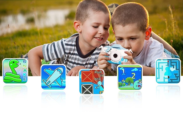 APARAT CYFROWY FOTOGRAFICZNY KAMERA DLA DZIECI GRY