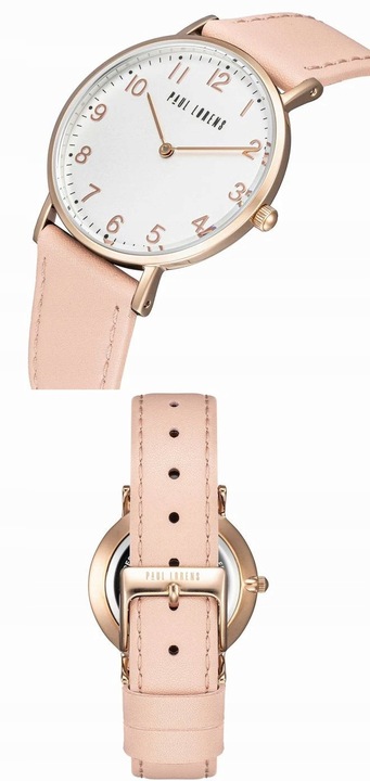 Zegarek damski Paul Lorens FARAH skórzany klasyczna tarcza z cyframi GRAWER