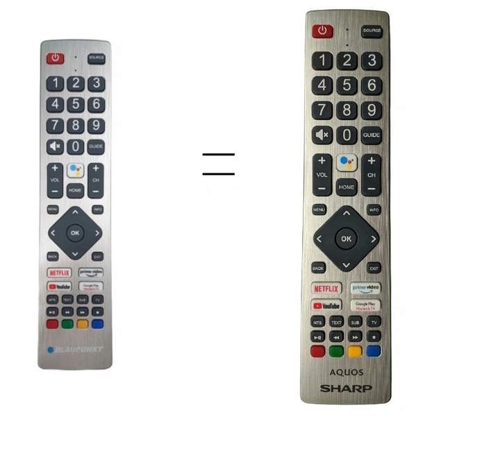 Pilot do TV Sharp Aquos Android 40BL2EA, 65BL3EA