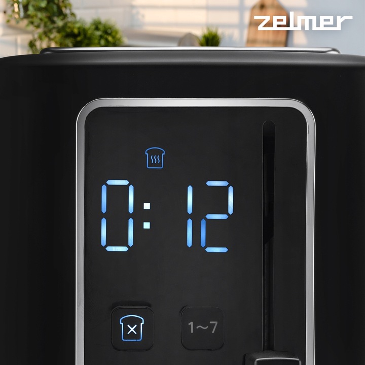 TOSTER ZELMER OPIEKACZ KANAPEK 7 POZIOMÓW ELEKTRYCZNY TOSTY 2 KROMKI 750W