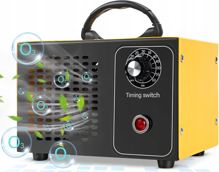 GENERATOR OZONU OZONATOR DO DOMU OCZYSZCZACZ DO POWIETRZA MOCNY 60 000 MG/H