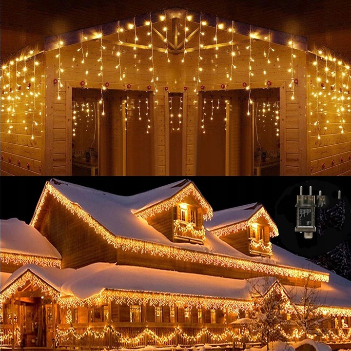 FAIRY LIGHTS NA ZEWNĄTRZ I WEWNĄTRZ,ŁAŃCUCH ŚWIETLNY LED NA BOŻE NARODZENIE