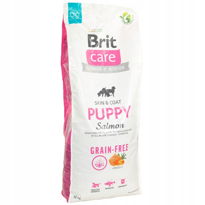 BRIT CARE Dog Grain-free Puppy Salmon 12kg