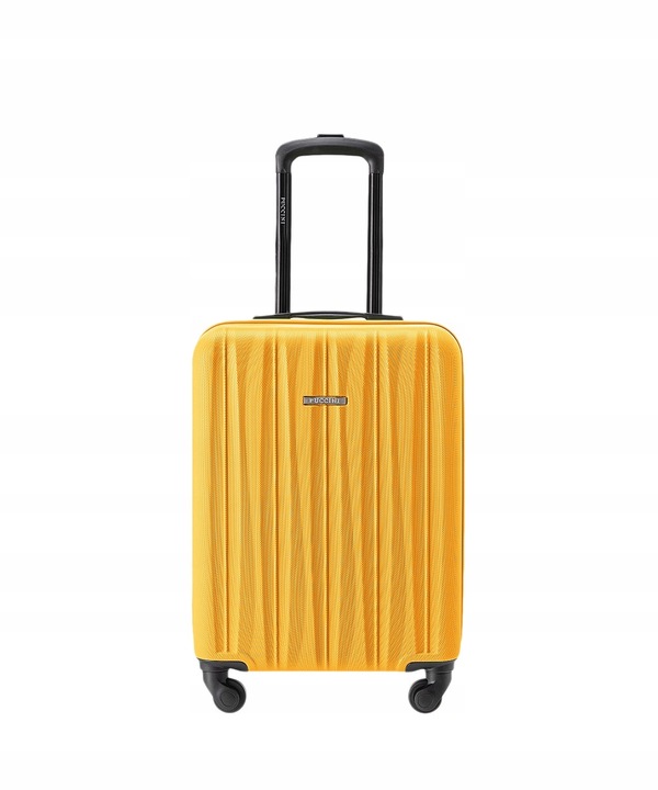 PUCCINI Walizka Kabinowa Podróżna Na Kółkach Do Samolotu Żółta ABS021C-6