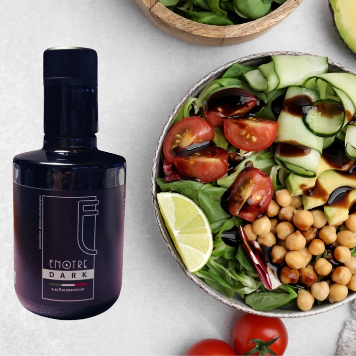 OCET BALSAMICZNY, CONDIMENTO BALSAMICO ,ENOTRE DARK 250 ml GĘSTY NATURALNY