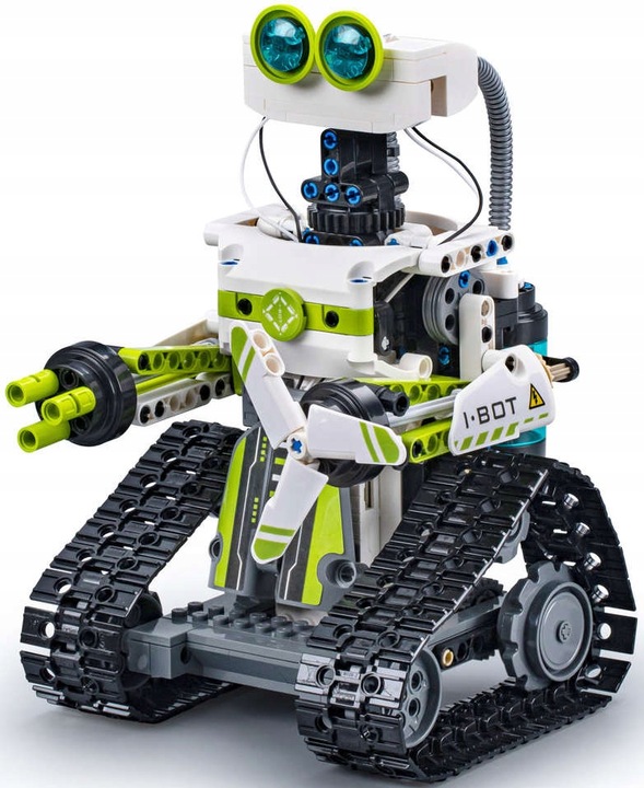 CADA KLOCKI TECHNIC ROBOT PROGRAMOWANY BOT 434EL. STEROWANY Z LED