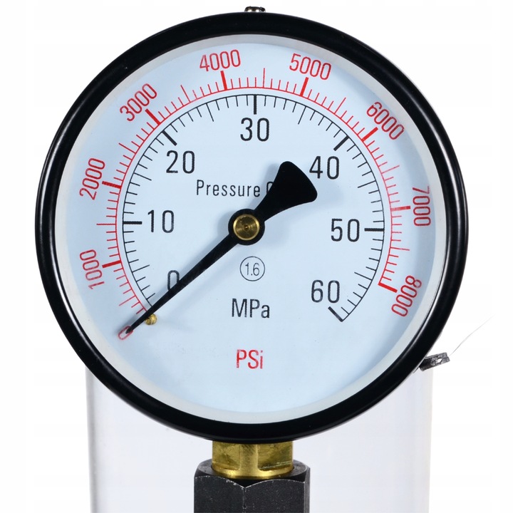 PRÓBNIK WTRYSKIWACZY MIERNIK TESTER DYSZ 600 BAR DIESEL MANOMETR ADAPTER
