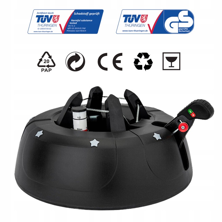 STOJAK POD CHOINKĘ CHOINKOWY STABILNA PODSTAWKA DO ŻYWEJ CHOINKI DO 3 M