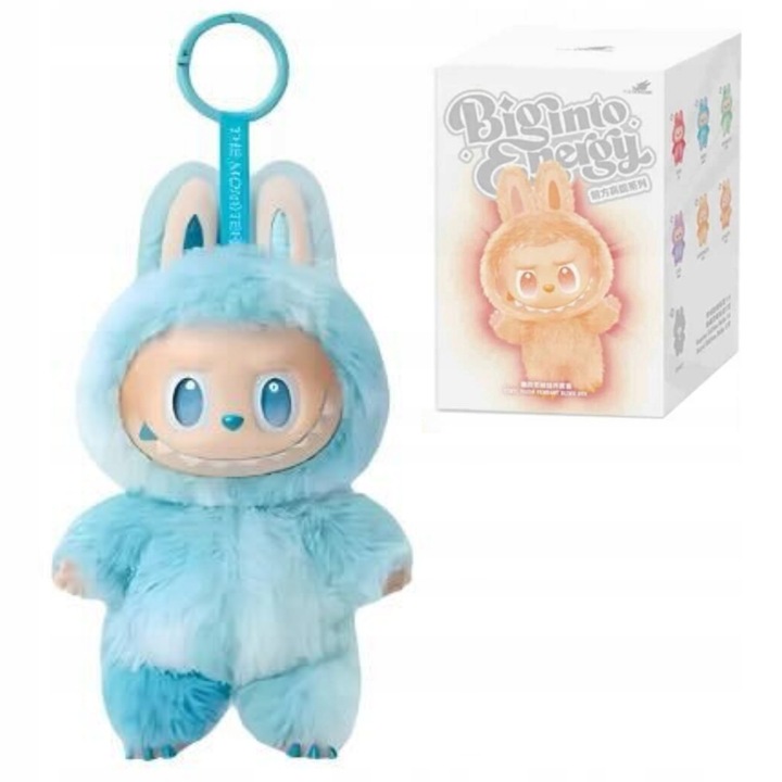 LABUBU BIG INTO ENERGY THE MONSTERS BRELOK MASKOTKA PLUSZOWA KOLEKCJONERSKA