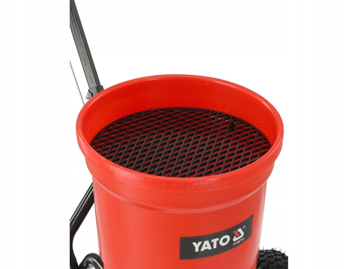 SIEWNIK/ROZRZUTNIK OGRODOWY DO NAWOZU, PIASKU, NASION, ROTACYJNY 25 KG 23 L