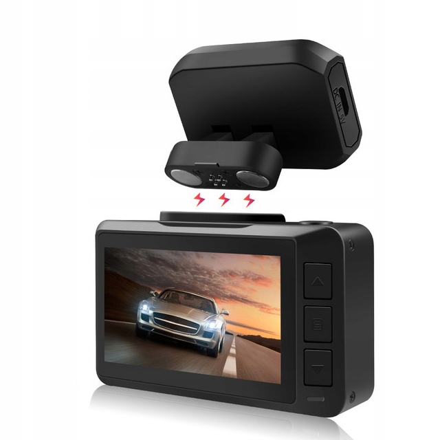 T8DUAL Wideorejestrator 4K SONY IMX335 Wifi GPS 64