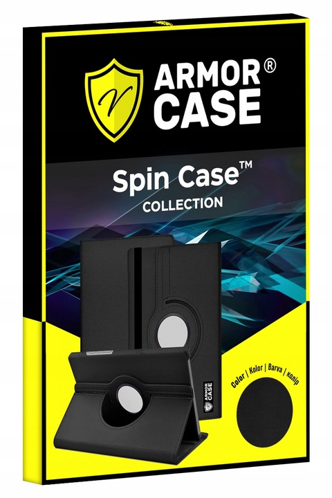 ETUI OBROTOWE DO LENOVO TAB M11 10.95" 2024 TB330FU TB330XU TB331FC CZARNE