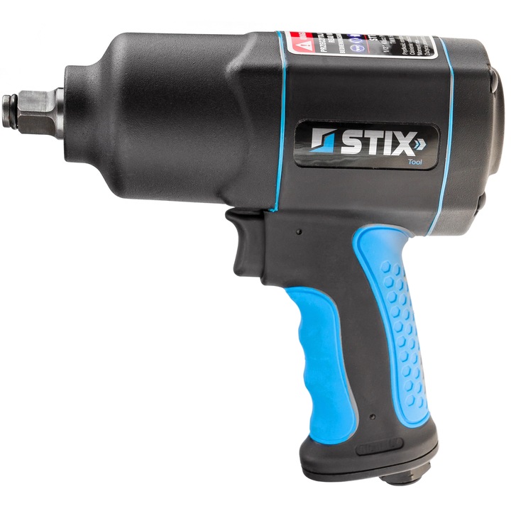KLUCZ PNEUMATYCZNY UDAROWY 1/2 1700 NM Z NAOLEJACZEM I OLEJEM VG-32 1L STIX