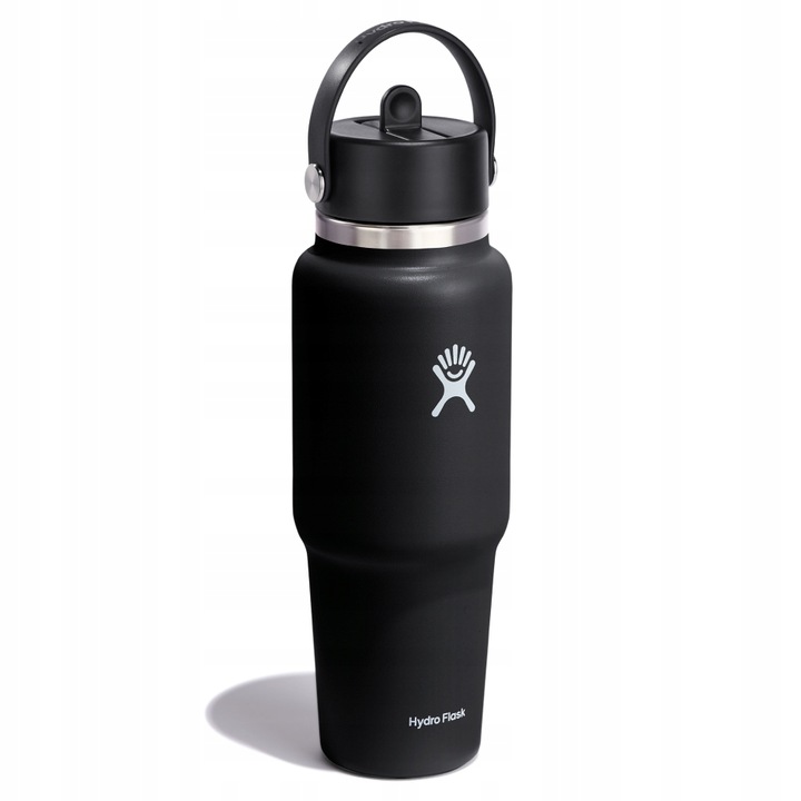 BUTELKA TERMICZNA 946 ml czarna Wid Flex Straw Hydro Flask