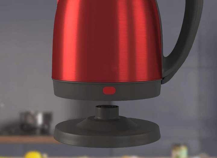 Czajnik elektryczny bezprzewodowy Royalty Line 1.7litra 1500 W czerwony