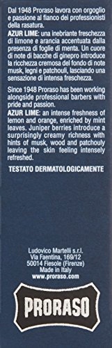 Proraso Eau de Cologne woda kolońska Azur Lime 100 .