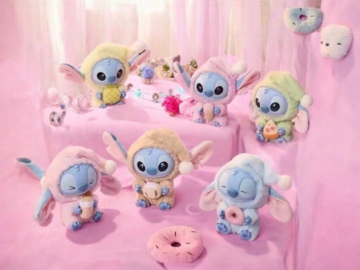 BRELOCZEK STICH ZABAWKA PLUSZAK SKRZYNKA FIGURKA BRELOK DO PLECAKA MASKOTKA