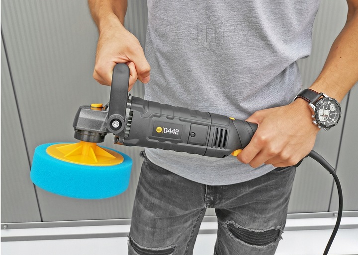 POLERKA Samochodowa Szlifierka 2600W z REGULACJĄ Obrotów + 4x GĄBKA MP0442