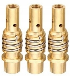 ZESTAW AKCESORIÓW DO UCHWYTU MIGOMATU MIG MB15 TW15 DYSZA ŁUSKA ŁĄCZNIK