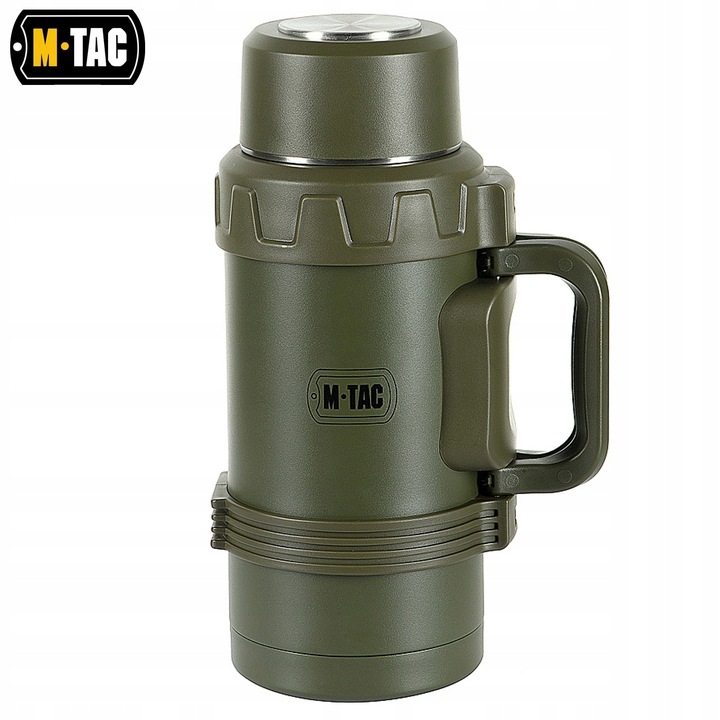 Termos Turystyczny Próżniowy Wojskowy Militarny M-Tac 1600 ml Type 2 OLIVE