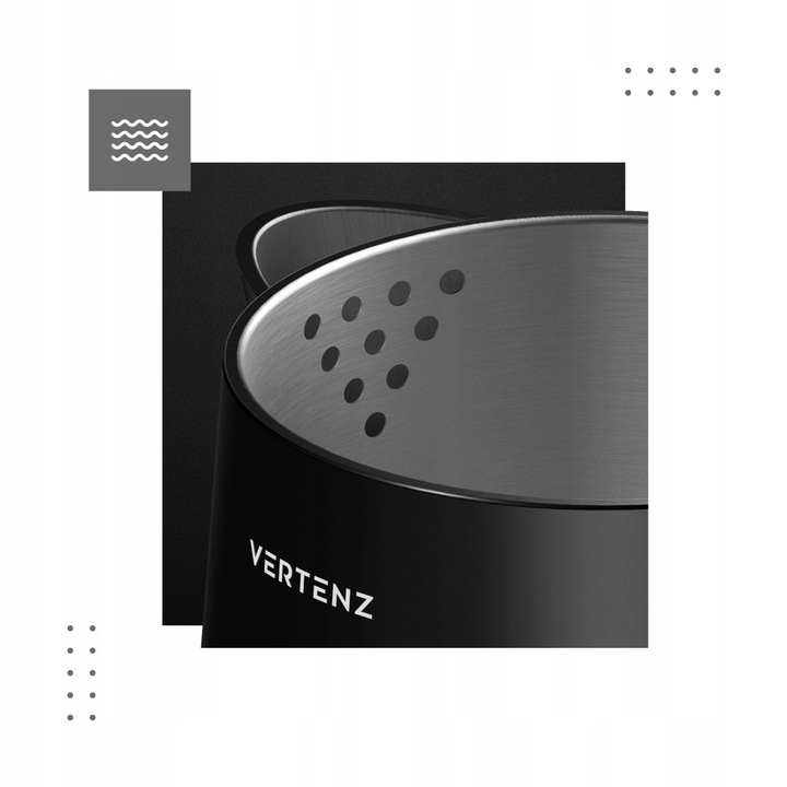 Czajnik Elektryczny Smart TUYA VERTENZ 1,7L LED WARM Cool Touch 2000W